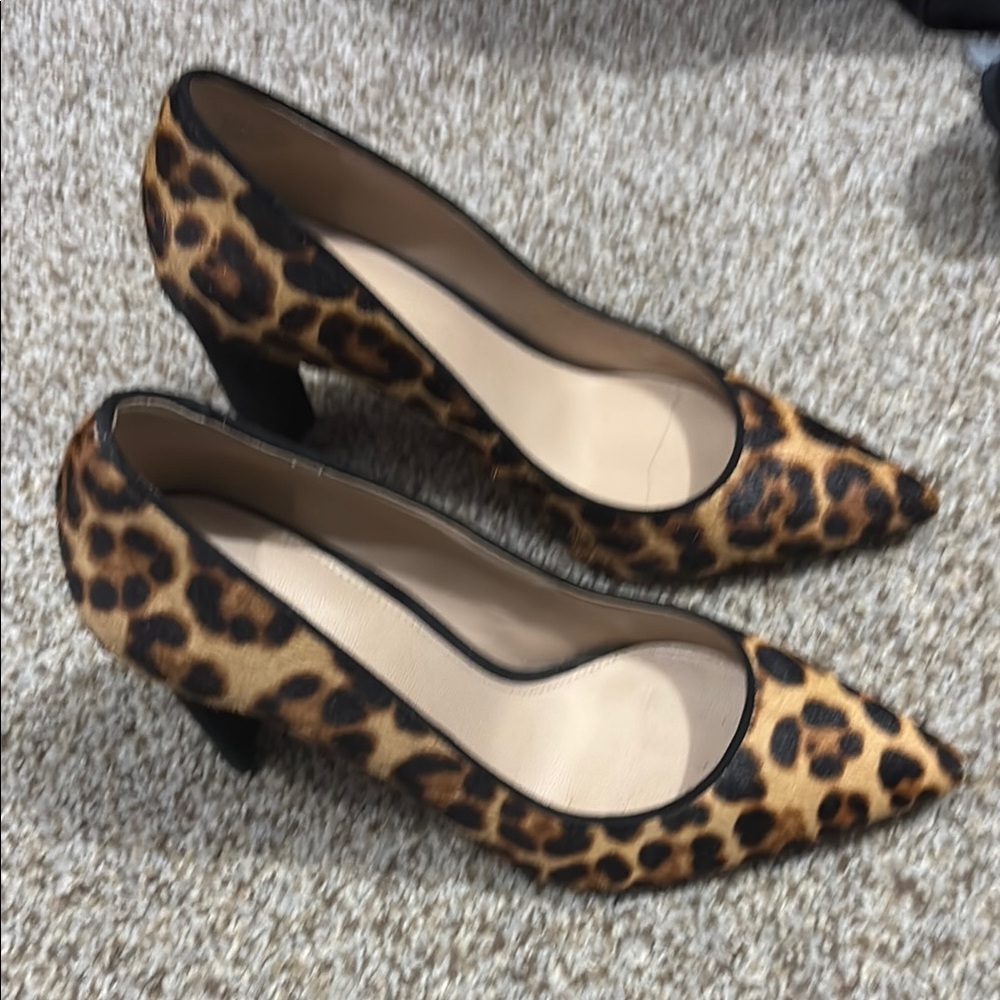 Leopard Print Women's Heels